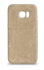 Θήκη tpu cover για Samsung Galaxy S6 edge gliter gold (OEM)