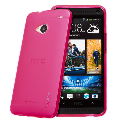 Θήκη TPU Gel για HTC One Λαμπερό Ροζ (OEM)