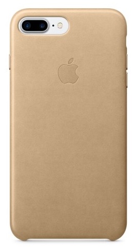 Δερμάτινη Θήκη Πίσω Κάλυμμα για iPhone 7 Plus Χρυσό (LC-IP7P-GLD)