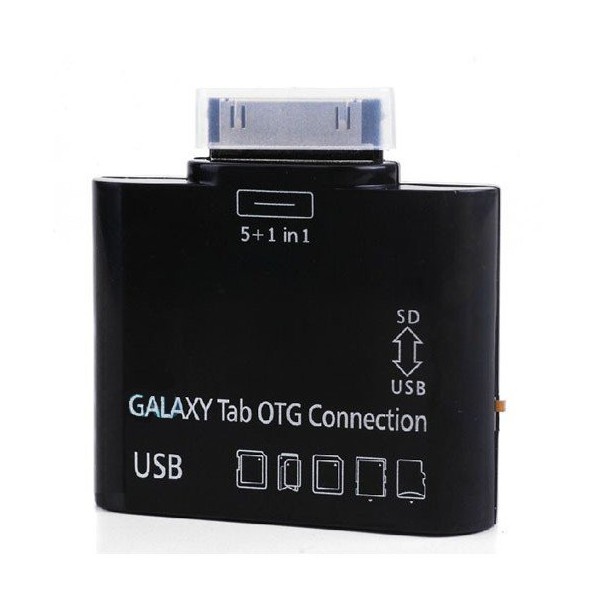 5 in1 SAMSUNG GALAXY TAB 10.1 P7500 P7510 P7300 P7310, Galaxy Tab 7 Plus P6200 P6210 USB Card Reader Connection