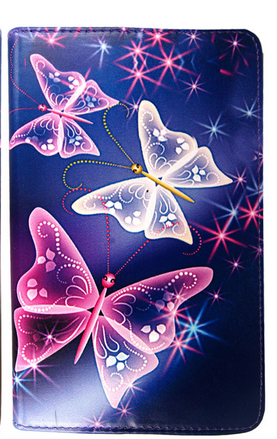 Δερμάτινη θήκη για Samsung Galaxy Tab A 10.5 T590 T595 με πεταλούδες (OEM)