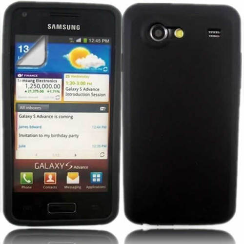 Samsung Galaxy S Advance I9070 TPU Gel Case Black SGSAI9070GTPUCB OEM
