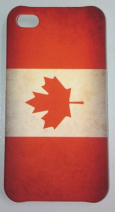 Θήκη Πίσω κάλυμμα για iPhone 5 Σημαία Καναδά OEM