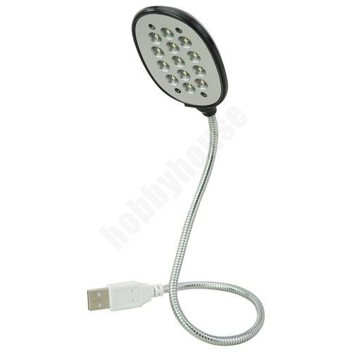 USB LED Light JF-528 - 12 LED Φώς Λαμπτήρα Ευέλικτο με USB Θύρα για Φορητούς Υπολογιστές - Γαλάζιο (OEM)