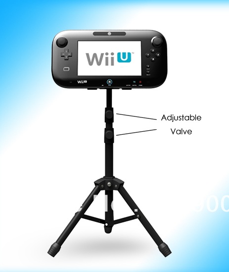 Αναδιπλούμενη βάση δαπέδου με τρίποδα για το Wii U GamePad - Pega Tripod Stand (PG-WU017)