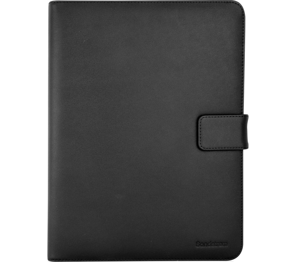 Δερμάτινη θήκη βιβλίο Universal αναδιπλούμενη για Tablet 10 μαύρη (OEM)