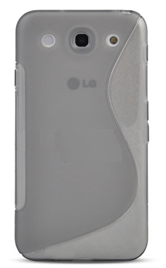LG Optimus G Pro E988 E986 Θήκη Σιλικόνης Gel TPU S-Line - Γκρί (OEM)