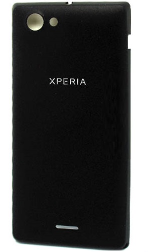 Sony Xperia J ST26i Καπάκι Μπαταρίας Μαύρο