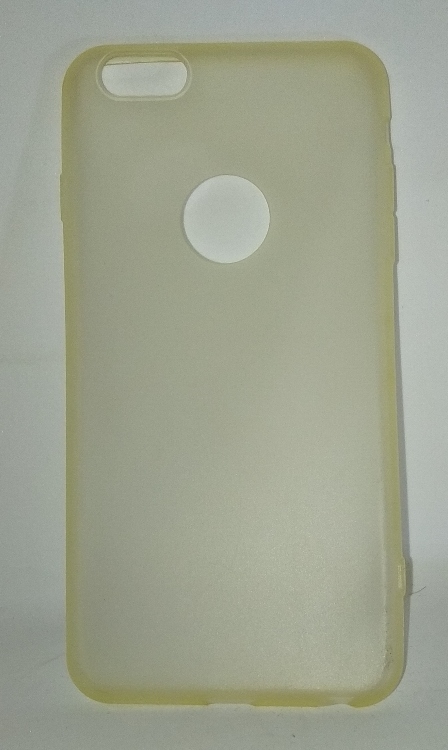 Θήκη TPU Gel για Apple iPhone 6 Plus White with window (ΟΕΜ)