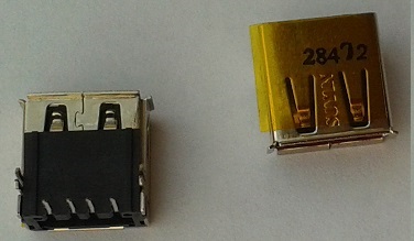 Laptop USB Port Socket Plug Motherboard Jack Φορητού Υπολογιστή - Τύπος U (BULK) (OEM)