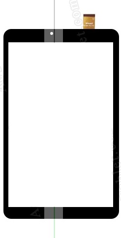 Οθόνη αφής για tablet 10.1 WJ1366-FPC V1 μαύρο