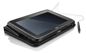 Fujitsu STYLISTIC Q550 10.1 inch Tablet PC (30 GB SSD,Windows 7 Professional and Intel Atom 1.5 GHz) (MTX)