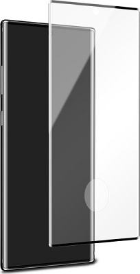 Προστατευτικό Οθόνης Tempered Glass Full Glue 6D Μαύρο για Samsung Note 10 Plus (OEM)