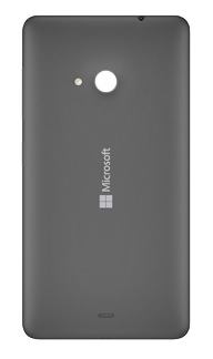 Καπάκι Μπαταρίας για Microsoft Lumia 535 Σκούρο Γκρί (8003484) (Ανταλλακτικό) (Bulk)