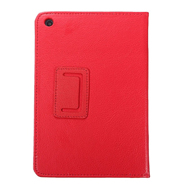 iPad Mini / mini 2 / 3 Δερμάτινη Θήκη Στάντ Κόκκινο