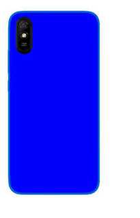 EΥΚΑΜΠΤΗ TPU ΘΗΚΗ ΠΙΣΩ ΠΛΑΤΗ ΓΙΑ ΤΟ Xiaomi Redmi 9A μπλε εντονο (ΟΕΜ)