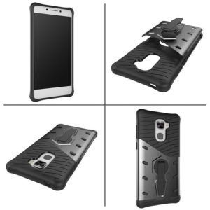 LeTV LeEco Le 3 Pro Rugged Hybrid Armor PC+TPU Stand Case Cover Μαύρο