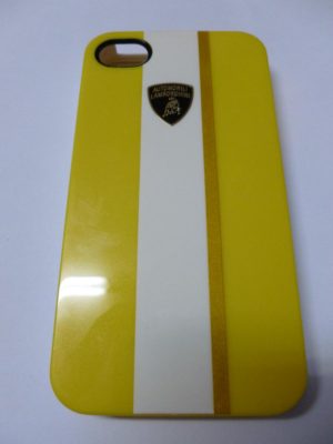 iPhone 4/4S Θήκη Πλαστικό Πίσω Κάλυμμα Lamborghini Stylish Κίτρινη IP4SCPBCLY