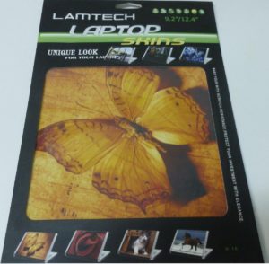 Προστατευτική μεμβράνη Lamtech για Laptop 9.2-12.4 (Orange Butterfly)