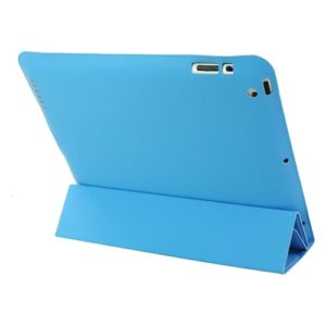 iPad 2 / new iPad / iPad 4 PU Θήκη Smart Cover Γαλάζιο