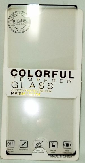 Προστατευτικό Οθόνης Colorful Tempered Glass Note 10 Plus Black