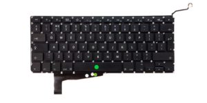 APPLE US Keyboard for 15 Macbook Pro Unibody A1286 2008 MB470 MB471 Κατακόρυφο Enter (OEM)