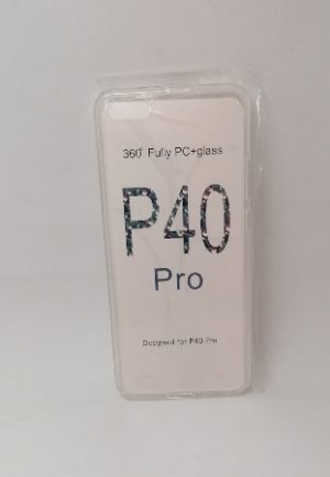 Θήκη 360o Fully PC+glass Huawei P40 Pro Διάφανο (OEM)
