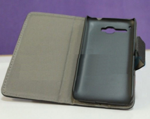 Δερμάτινη Θήκη Flip Μαύρο για Alcatel One Touch X Pop 5035D (ΟΕΜ)