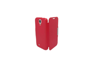 Samsung Galaxy S4 i9500 Hard Leather Case With Back Cover Red