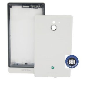 Sony Xperia Sole MT27i Panel with Battery Cover Λευκό (OEM)