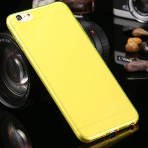 Apple iPhone 6 Plus 5.5 - Μαλακή Θήκη TPU Gel 0.3mm Κίτρινο (ΟΕΜ)