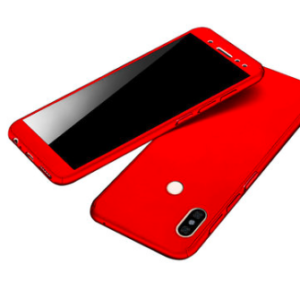Θήκη Bakeey™ Full Plate 360° για Xiaomi Redmi Note 5 / Note 5 Pro Κόκκινο