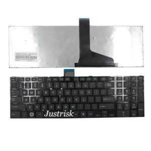 Toshiba Satellite C850 C850D C855 C855D keyboard US Black