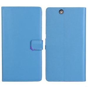 Sony Xperia Z Ultra - Leather Wallet Stand Case Blue (OEM)