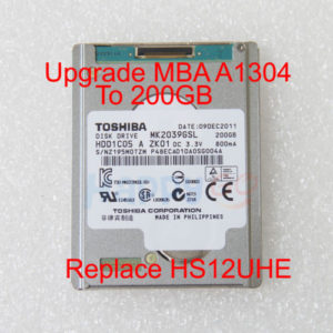 Σκληρός Δίσκος Toshiba 200GB 1.8 MK2039GSL RE HS12UHE/A LIF For MACBOOK AIR 2008 later A1304