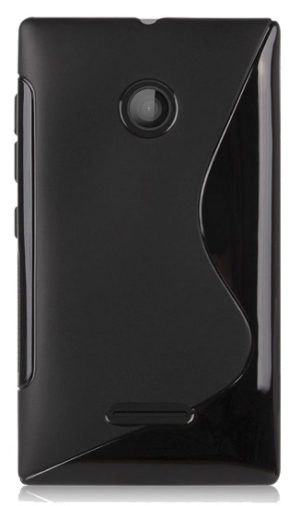 Microsoft Lumia 435 - Θήκη TPU Gel S-Line Μαύρο (OEM)