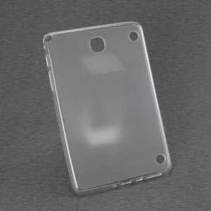 Θήκη για Samsung Tab 4 T30 T355 8 Back Cover διάφανη άσπρη (OEM)