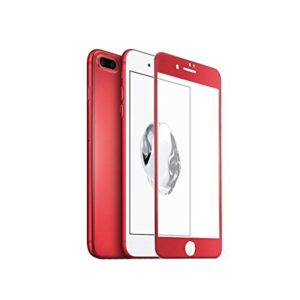 Apple iPhone 7 Προστατευτικό Οθόνης Tempered Glass Full Plate 5d Κόκκινο (OEM)