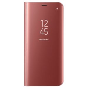 Θήκη Clear View για Samsung Galaxy S9 G960 ΡΟΖΕ (ΟΕΜ)