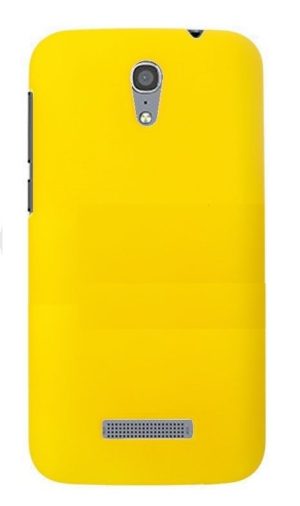 Σκληρή Θήκη Πλαστικό Πίσω Κάλυμμα για Alcatel Pop S7 Κίτρινο (ΟΕΜ)