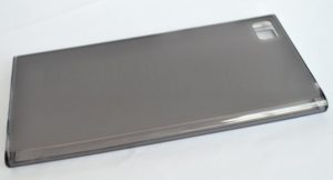 Xiaomi Mi3 - θήκη TPU Gel Διαφανές Γκρί (OEM)
