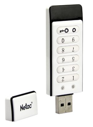 Netac U618 USB2 32GB με Κλείδωμα AES 256-bit