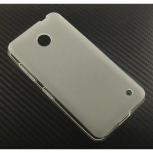 Θήκη Πλαστικό Πίσω Κάλυμμα για Nokia Lumia 640 Άσπρη Διάφανη (OEM)