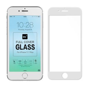 Apple iPhone 7 Plus / 8 Plus - Προστατευτικό Οθόνης Tempered Glass Full Face 9H 022mm - Άσπρο (OEM)