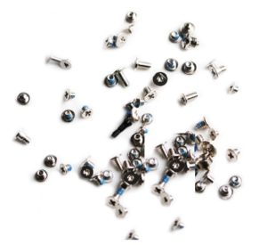 iPhone 7 Complete Screw set with Bottom Screws in Black -Replacement part (compatible) (Bulk)