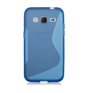 Samsung Galaxy Core Prime SM-G360F-TPU Gel S-Line Case Blue (OEM)