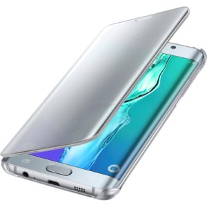 Θήκη Clear View για Samsung Galaxy S6 EDGE ΧΡΩΜΑ ΜΕΤΑΛΛIKO ΧΡΩΜΙΟY (ΟΕΜ)