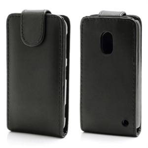 Nokia Lumia 620 Leather Flip Case Black NL620LFCB OEM