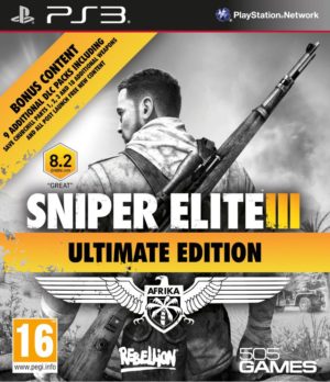 PS3 GAME - Sniper Elite 3 - Ultimate Edition