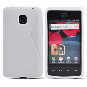 LG Optimus L3 ΙΙ Dual Ε435 - Silicone Case Gel TPU S-Line - White OEM